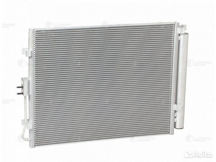 Радиатор кондиционера KIA Soul 09- luzar lrac