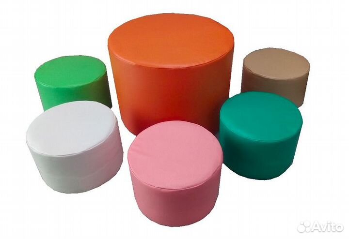 Набор игровых пуфиков Веселая компания