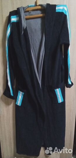 Мужской халат теплый 48 размер