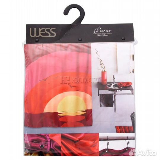 Штора для ванной