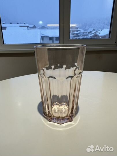 Стаканы IKEA Pokal розовые/бирюзовые