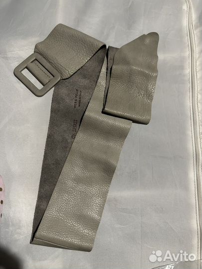 Пояс кожа натуральная Италия