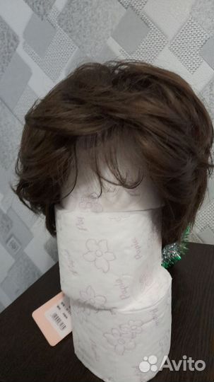 Парик Короткий женский боб цвет темный