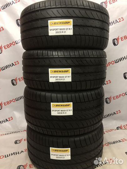 Dunlop SP Sport Maxx GT 600 DSS 285/35 R21 и 325/30 R21 110W
