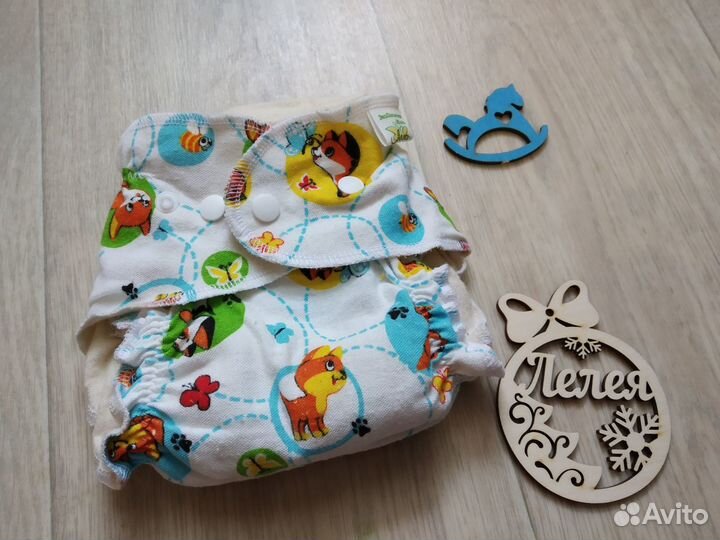 Многоразовые подгузники хлопковые