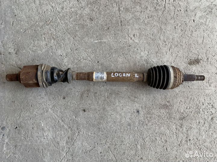 Привод левый Рено Логан 1 АКПП