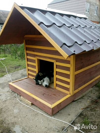 Будки для собак новые, утеплённые