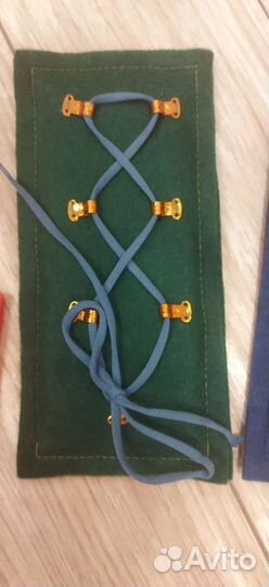 Тактильные развивающие карточки для малышей