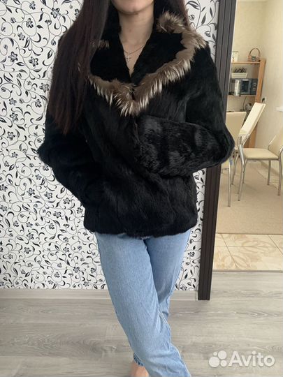 Шуба из кролика