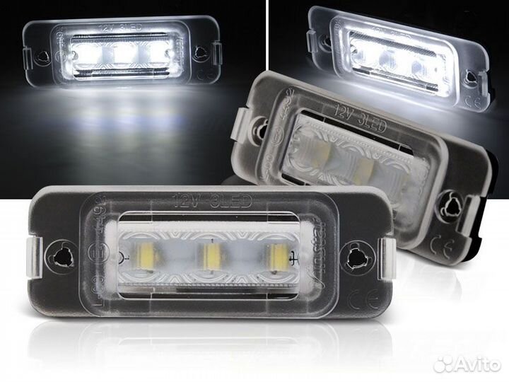 Подсветка номера Mercedes M W164, GL X164 prme08