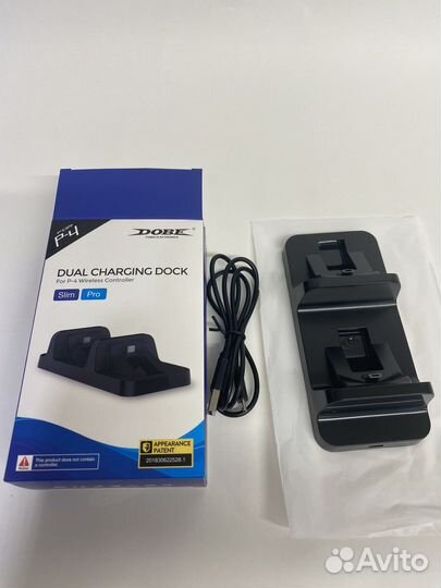 Зарядная станция для джойстика ps4 charging dock