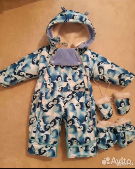 Комбинезон трансформер зимний