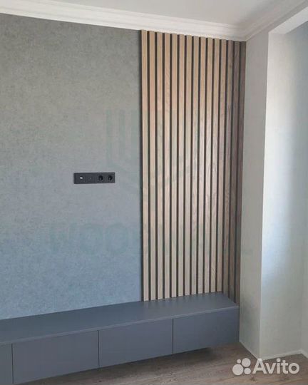 Декоративные рейки woodwall 16 шт