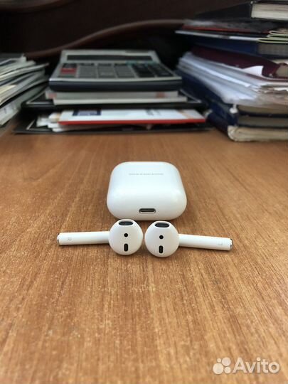 Беспроводные наушники apple airpods 2