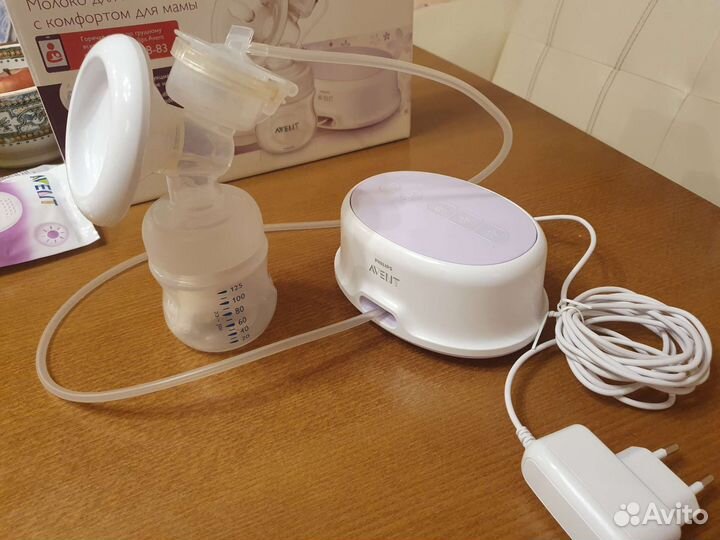 Молокоотсос avent электрический