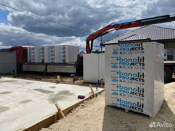 Блоки Бонолит д500
