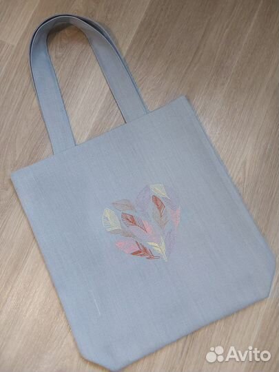 Cумка для покупок с вышивкой