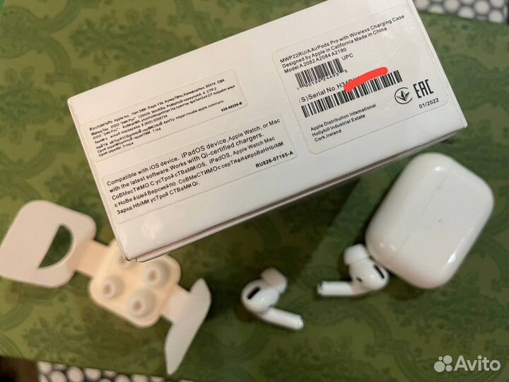 Беспроводные наушники apple airpods pro