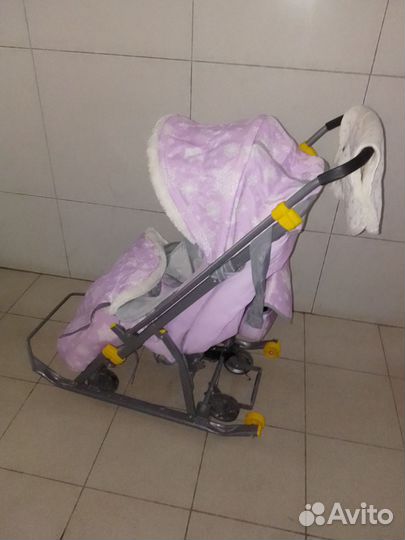 Детские санки коляски