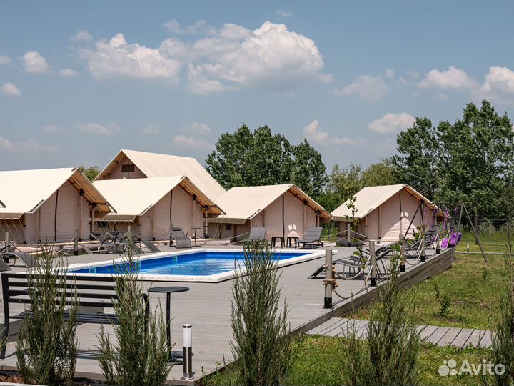 Пати-тент с оригинальным дизайном 6х10