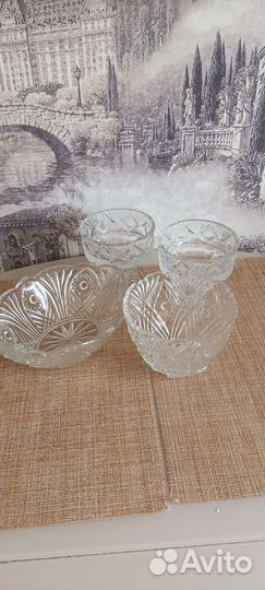 Хрустальная салатница