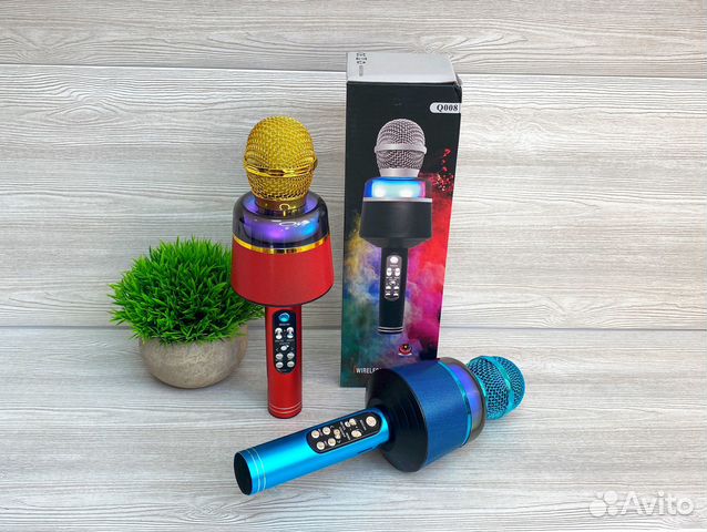Караоке микрофон Bluetooth Q008