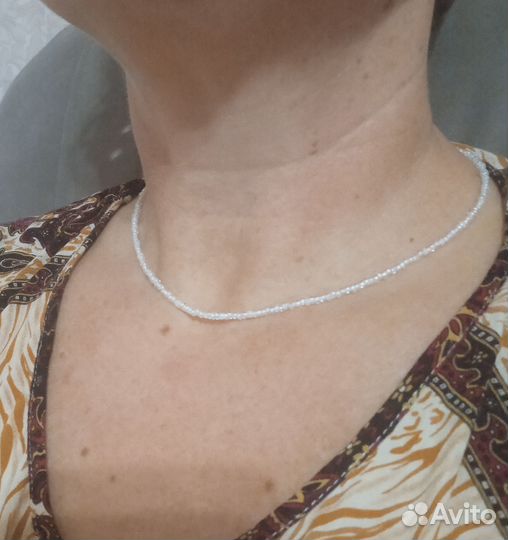 Чокер из бисера