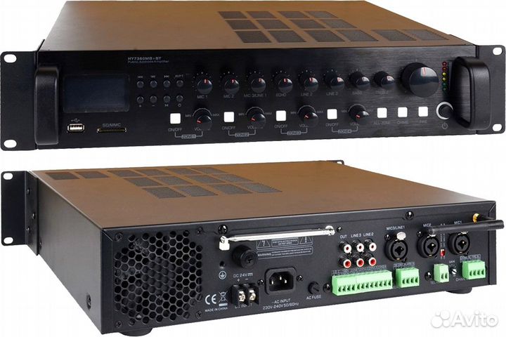 Радиоузел трансляционный SVS Audiotechnik MA-240 P