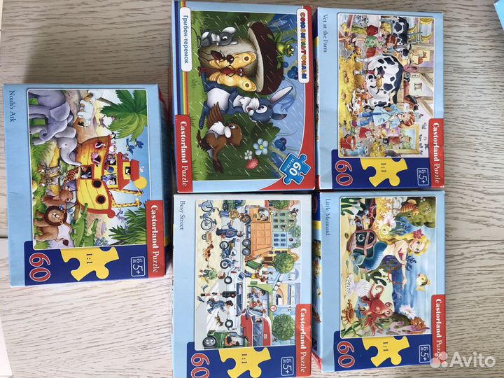 Пазл castorland, Trefl, Step puzzle, Русский стиль