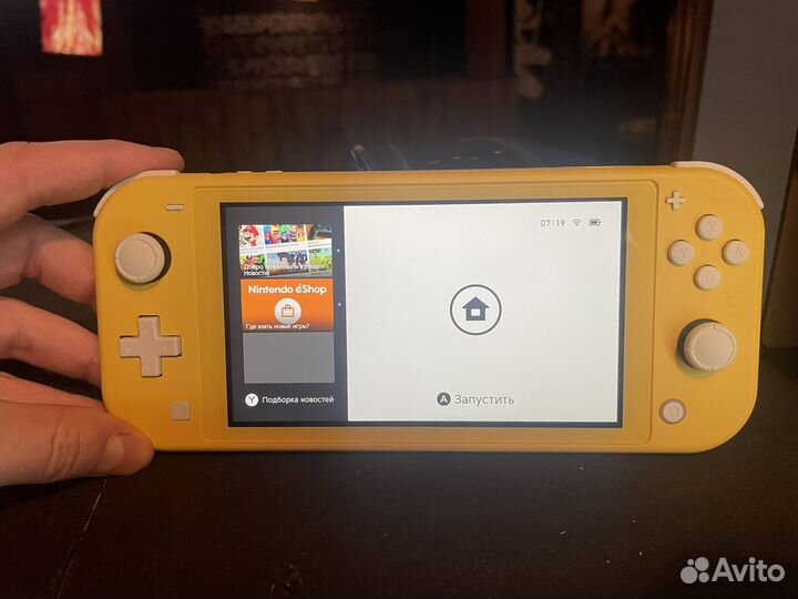 Nintendo switch lite чип + 128Gb samsung