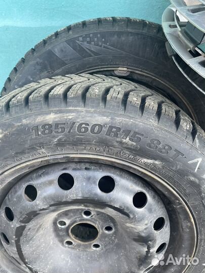 R15 Kumho WinterCraft ice Wi31+ 185/60, PCD 5x100 DIA 38