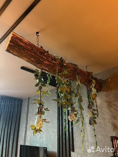 Люстра в стиле лофт