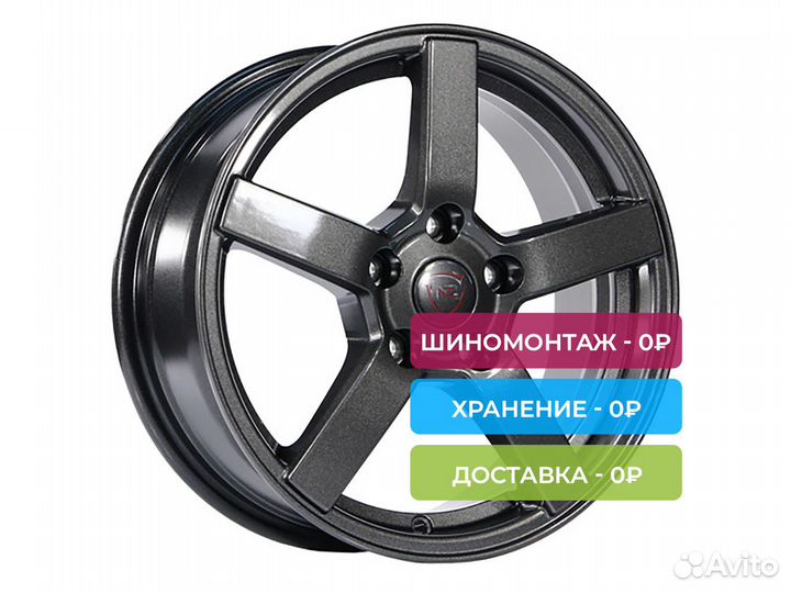R16 5x114,3 6,5J ET40 D66,1 NZ Wheels R-02 graphit