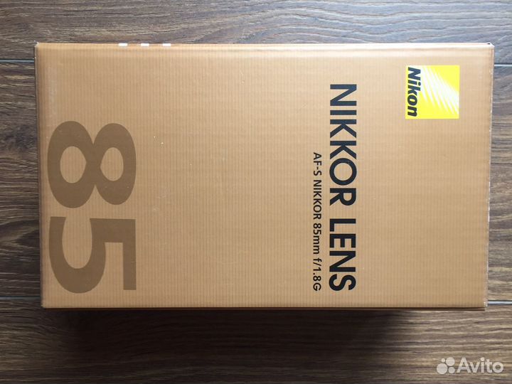 Nikon 85mm f/1.8G AF-S Nikkor Новый-Гарантия