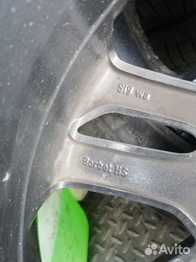 Volvo (Borbet) оригинал с шинами