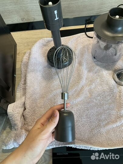 Блендер погружной polaris PHB 1283 Silent черный