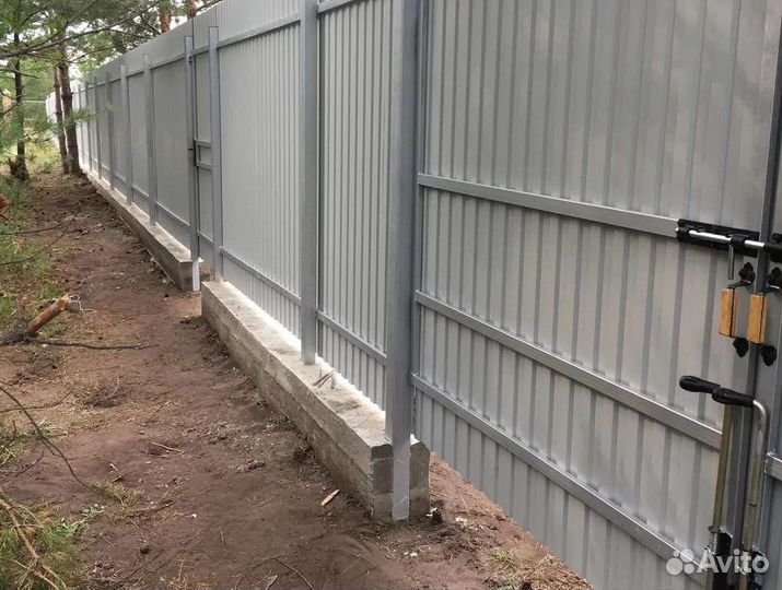 Установка заборов