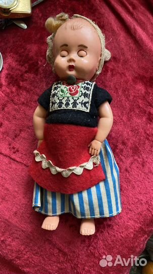 Кукла антикварная старинная