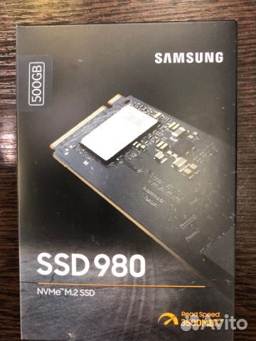 SSD Samsung 980 500gb М.2(новый)