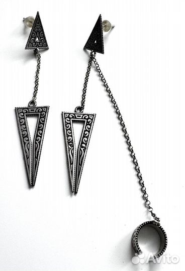 Серьги серебрянные (Армения)