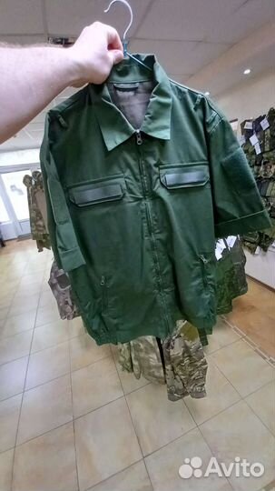 Офисная военная форма зелёная и синяя костюм мо