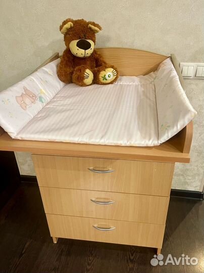 Пеленальный комод с матрасиком