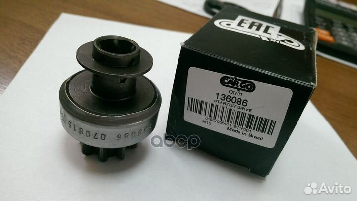 136086c бендикс Nippondenso Toyota Corolla 1.6