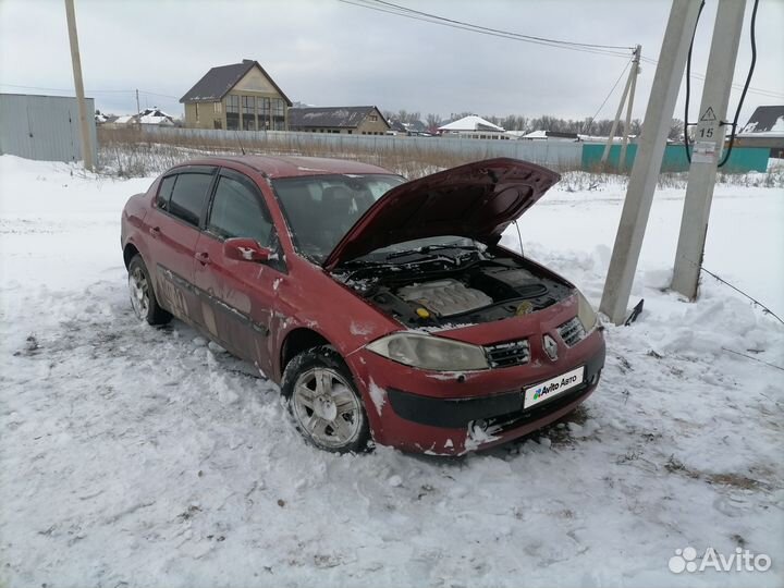 Renault Megane 1.6 AT, 2004, 300 000 км