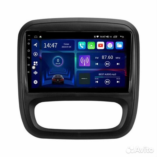 Магнитола для Renault Trafic 3/ Opel Vivaro B