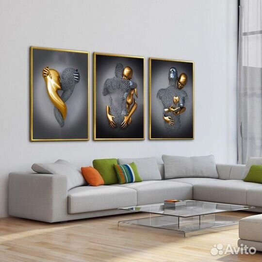 Современные картины на холсте 3D Love art Барнаул