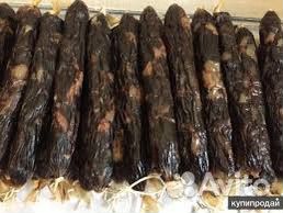 Конская колбаса казы