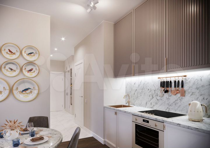 2-к. квартира, 58,8 м², 22/22 эт.