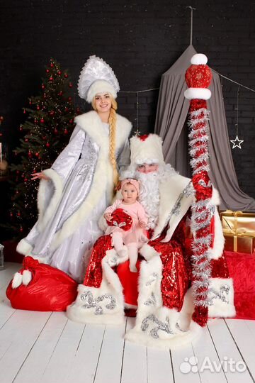 Дед мороз и снегурочка на дом, шоу