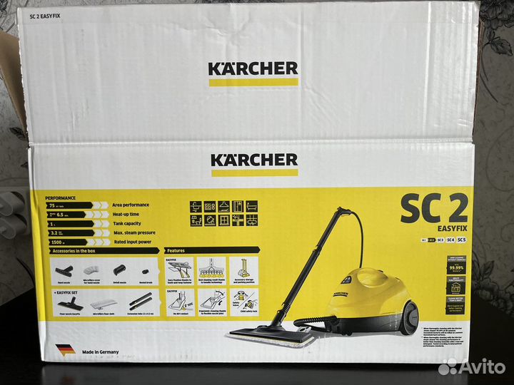 Пароочиститель Karcher SC 2 easyfix